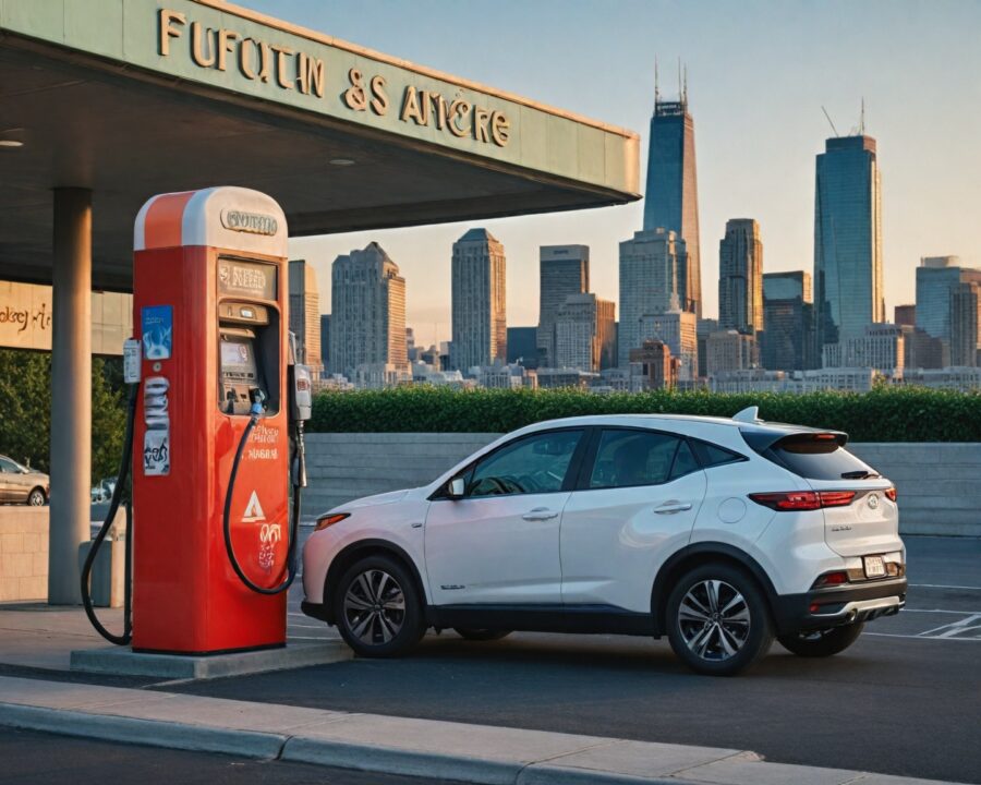 Impacto dos carros elétricos no mercado de combustíveis fósseis