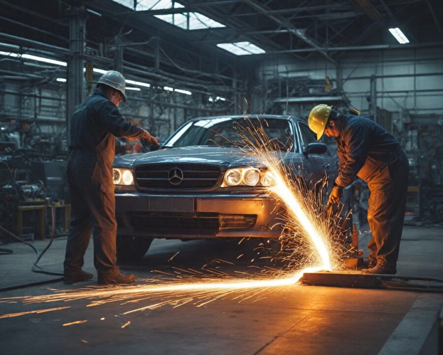 Diferenças entre soldagem MIG e TIG em fábricas automotivas