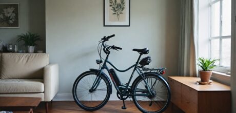 Como guardar a bicicleta elétrica em apartamentos pequenos