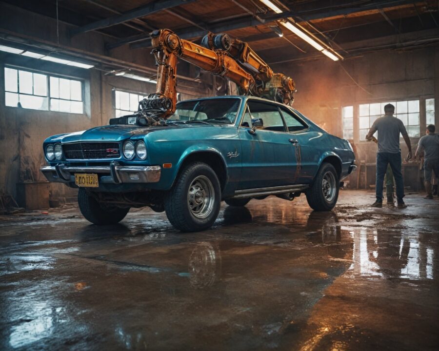 Como funciona o sistema de pintura por imersão em carros