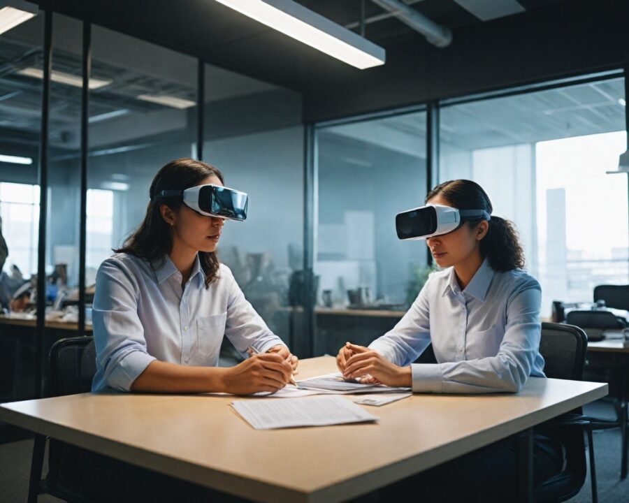O papel da realidade aumentada no treinamento corporativo