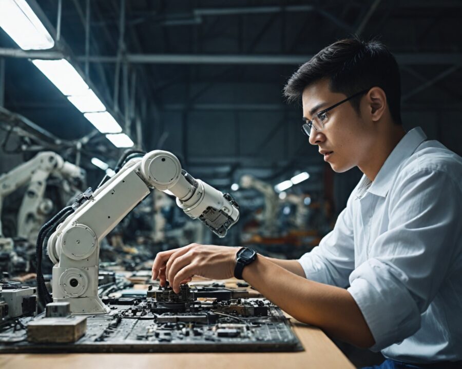 Principais equipamentos usados na linha de produção automotiva