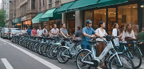 como bicicletas elétricas estão mudando o transporte urbano