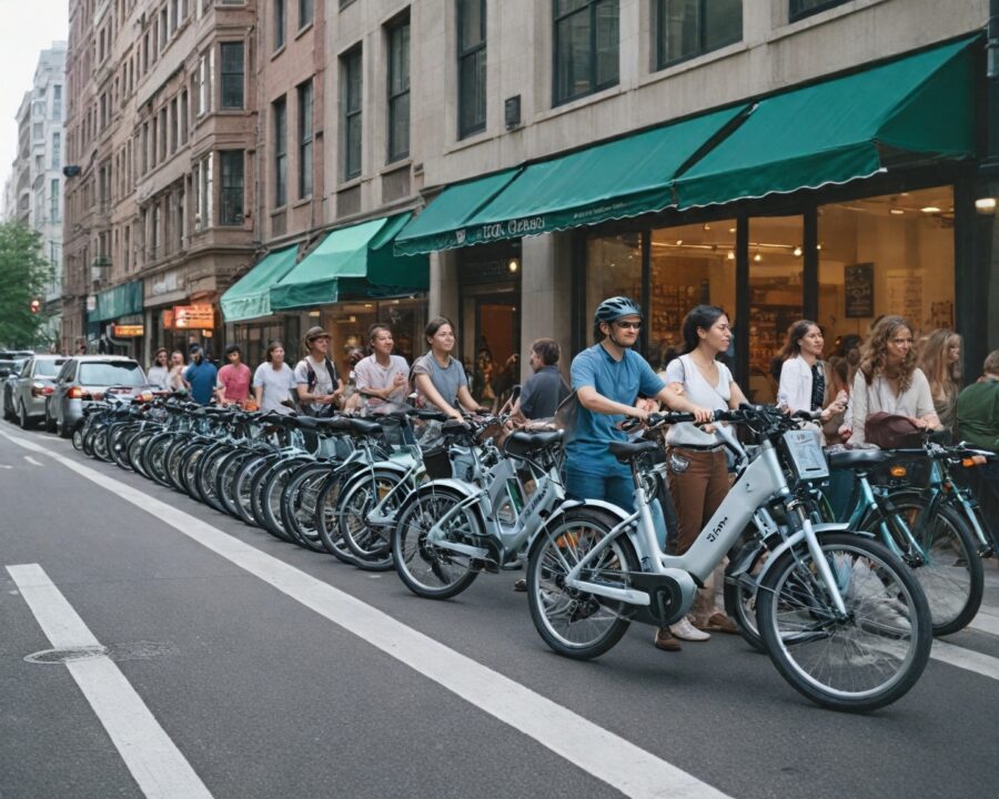 como bicicletas elétricas estão mudando o transporte urbano