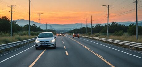 Comparação de Impacto em Infraestrutura de Estradas: Veículos Elétricos versus Tradicionais