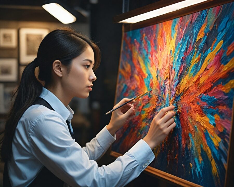 IA e criatividade: como artistas estão inovando com tecnologia