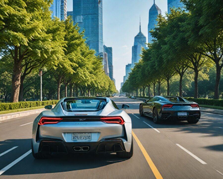 análise comparativa: carros elétricos chineses vs europeus