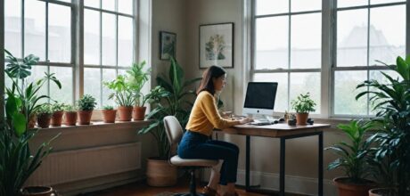 Como montar uma rotina de trabalho sustentável em casa