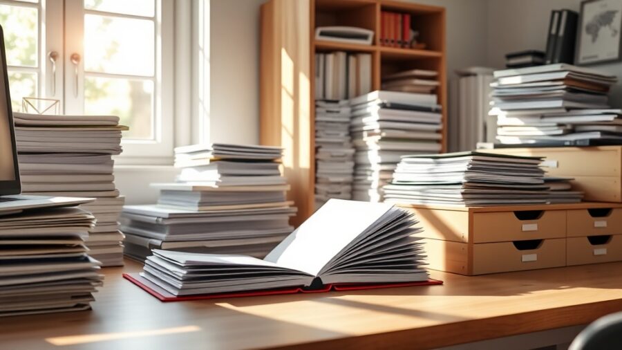 Como Organizar Documentos em Casa de Forma Eficiente