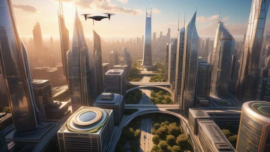 Mobilidade Aérea Urbana: O Futuro com Drones